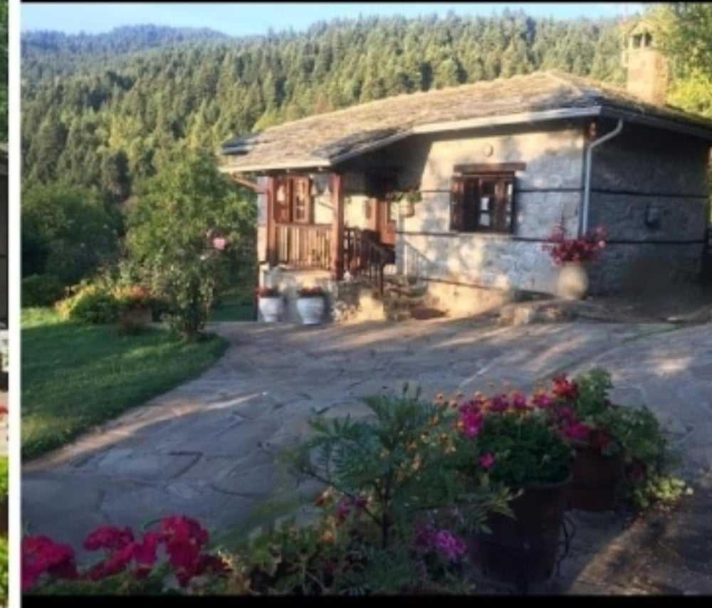 Παραδοσιακή Πέτρινη Κατοικία Στην Βλάχα Ελάτης Kültér fotó
